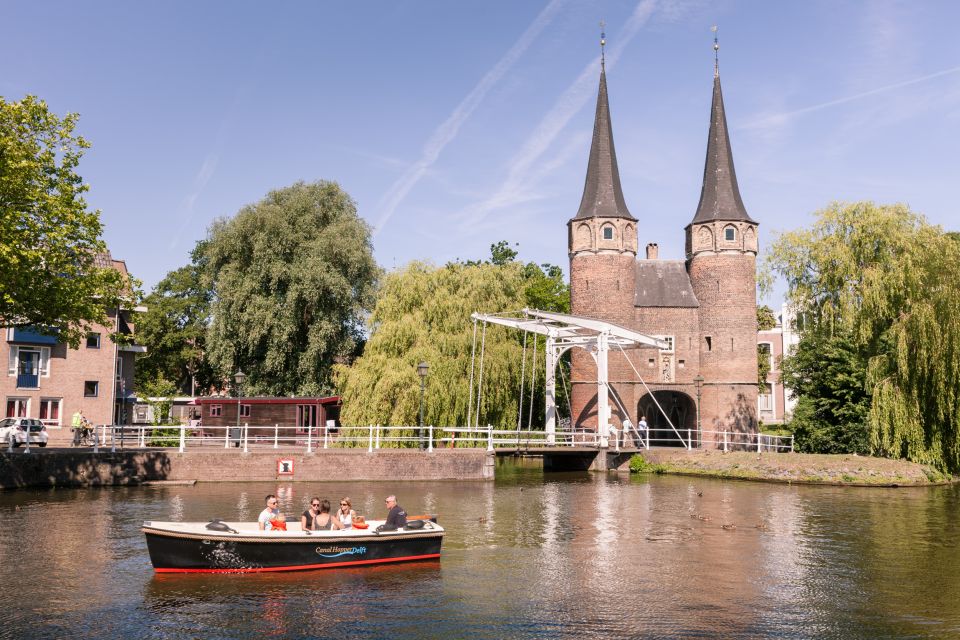 Delft: Open Boat Canal Cruise With Skipper - Directions