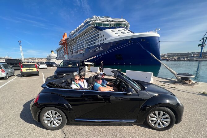 Drive From Marseille Cruise to Cassis, La Ciotat, Price for 4 - Marseille-Cassis Tour Highlights