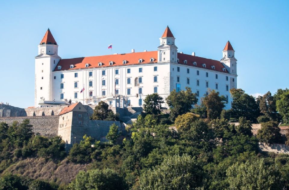 From Vienna: Private Day Tour of Devin Castle & Bratislava - Location Details and Activities