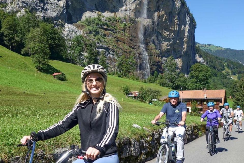 Interlaken: 72 Waterfalls Valley & Lauterbrunnen E-Bike Tour - Tour Route Directions