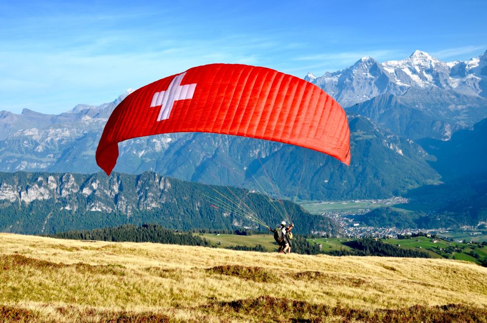 Interlaken: Paragliding Tandem Flight - Flight Description