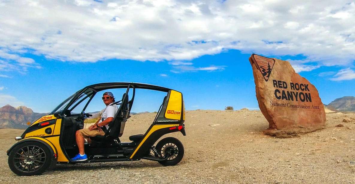 Las Vegas: Red Rock Canyon Ticket and Audio Tour in a GoCar - Booking and Cancellation Policies