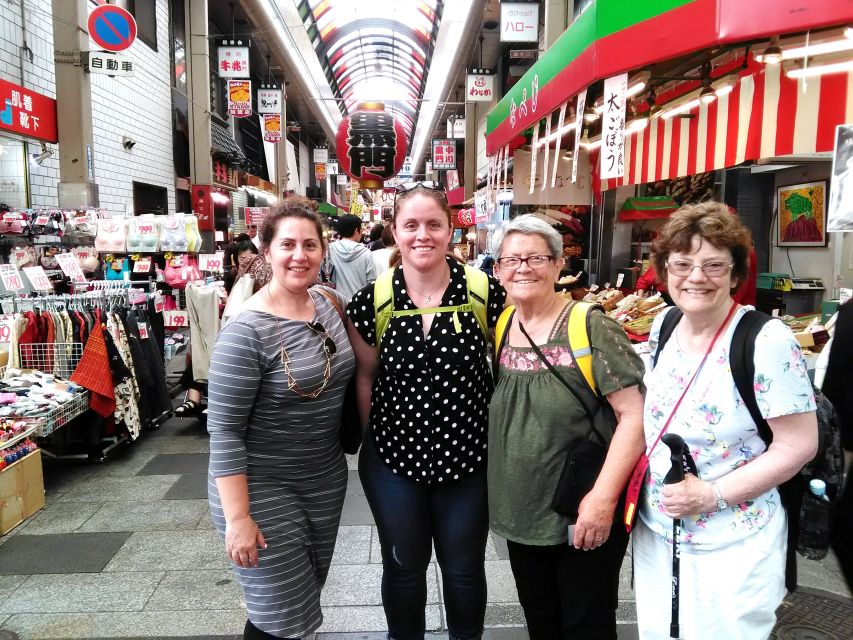 Osaka: Full-Day Private Guided Walking Tour - Detailed Itinerary