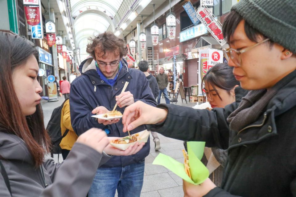 Osaka: Guided City Highlights Bike Tour With Lunch - Meeting Point