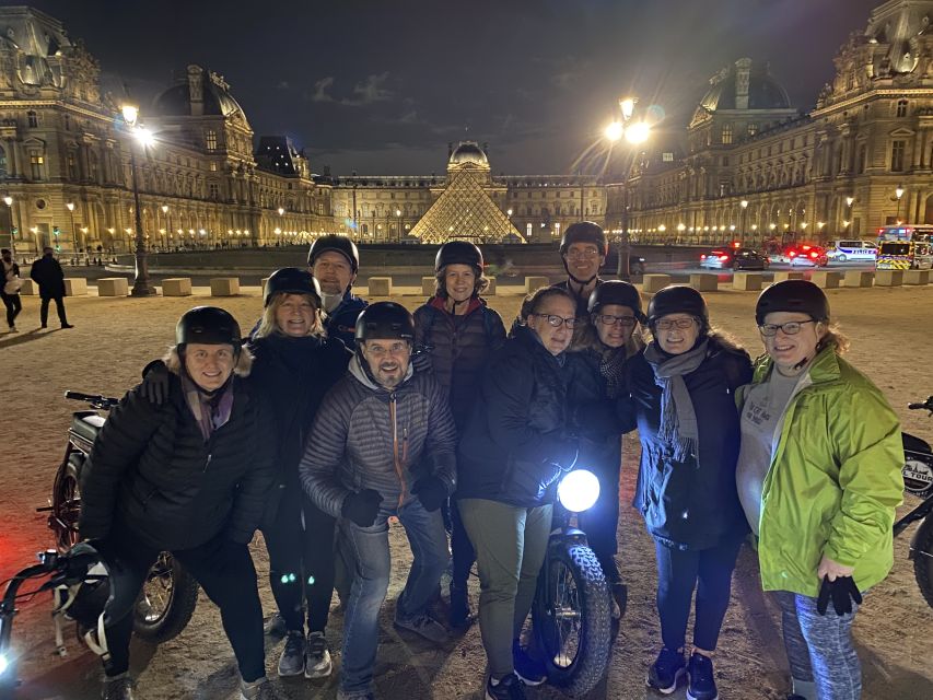 Paris: Eiffel Tower and Notre Dame Night Tour by E-Bike - Important Information