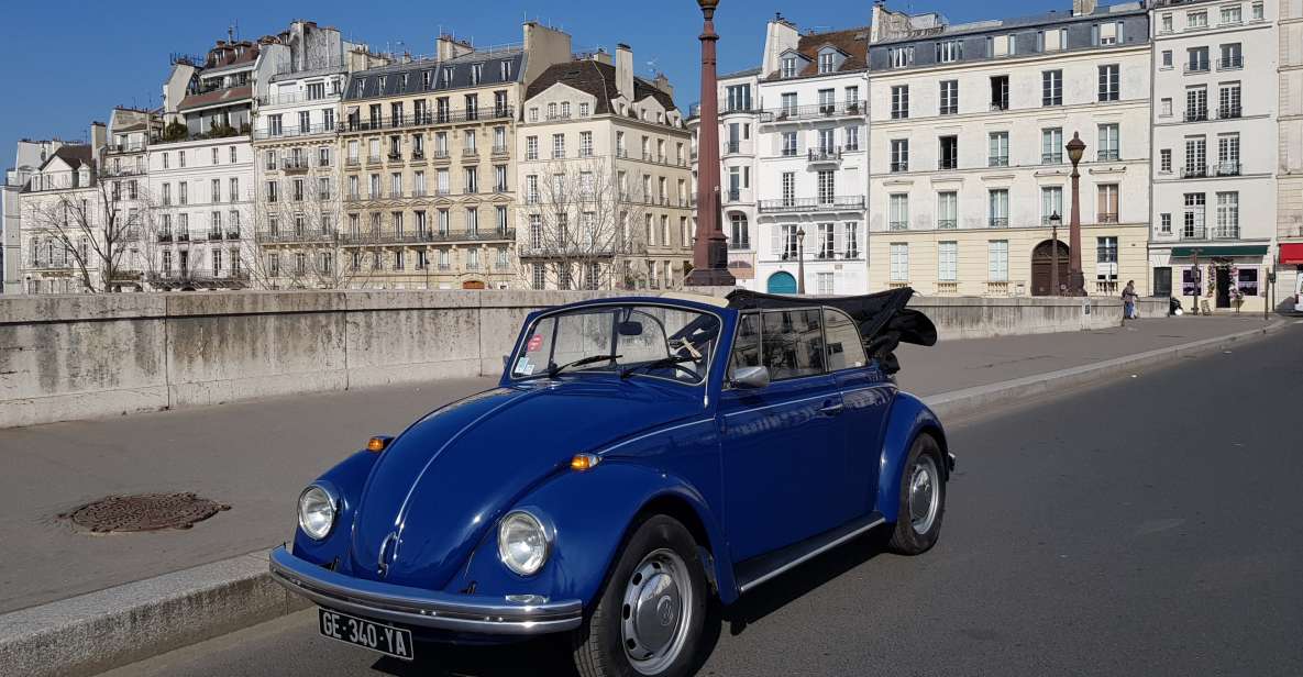 Paris: Private Guided City Tour by Classic Convertible Car - Common questions