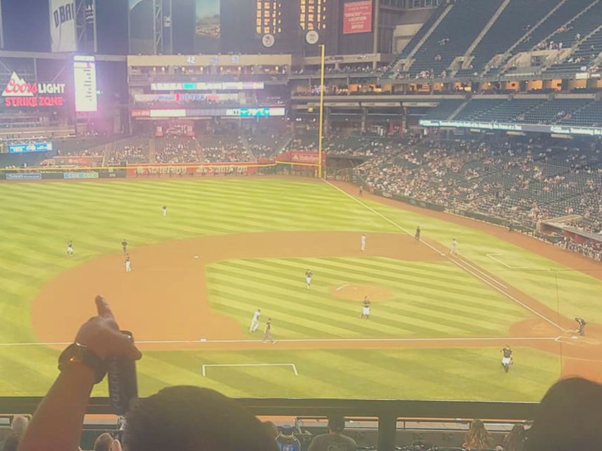 Phoenix: Arizona Diamondbacks Baseball Game Ticket - Meeting Point and Important Information