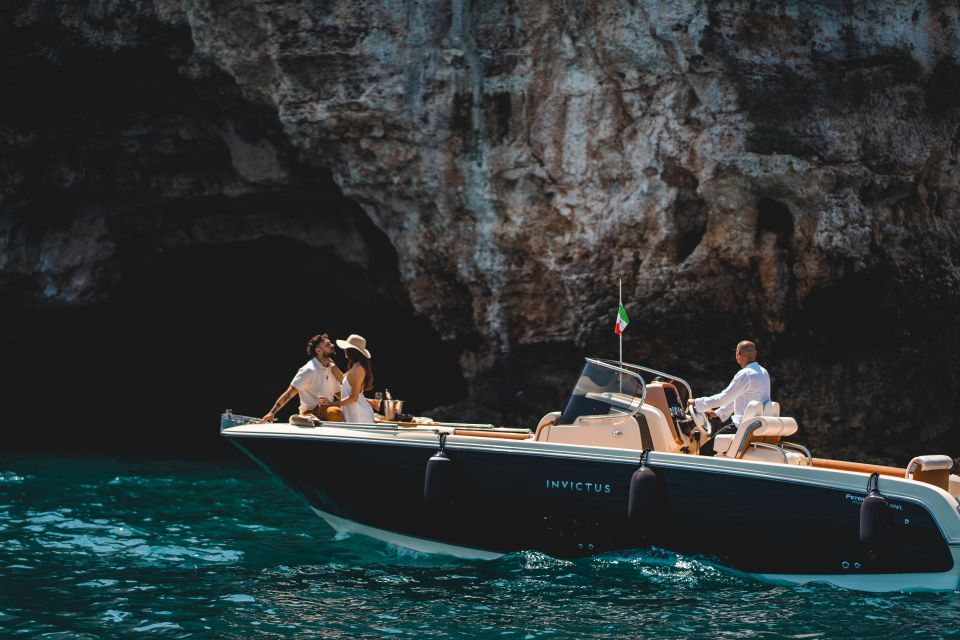 Polignano a Mare: Private Cruise With Champagne - Included Amenities