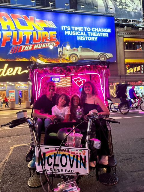 Rockettes Christmas Spectacular Pedicab Rides in NYC - Highlights of the Pedicab Experience
