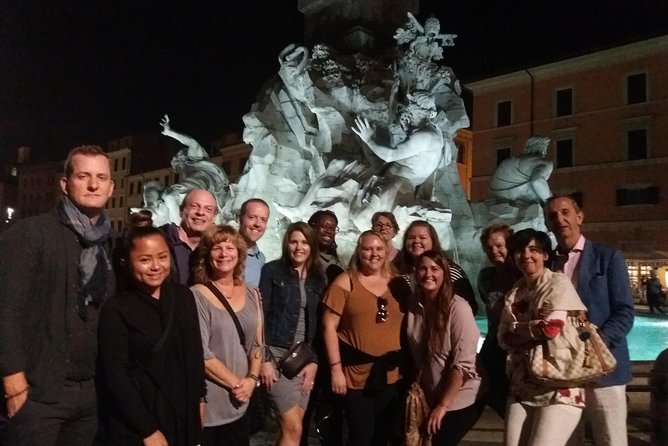 Rome by Night Walking Tour Including Piazza Navona Pantheon and Trevi Fountain - Reviews and Feedback