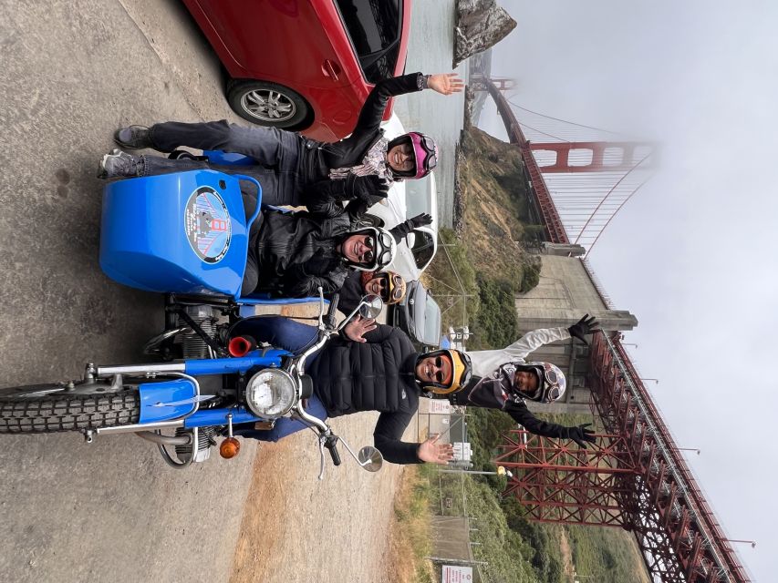 San Francisco: Rides by Me Classic Sidecar Tours - Booking Information