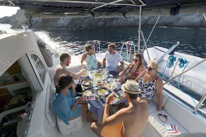 Santorini Half Day Catamaran Private Cruise Incl. Meal, Drinks & Free Transport - Directions