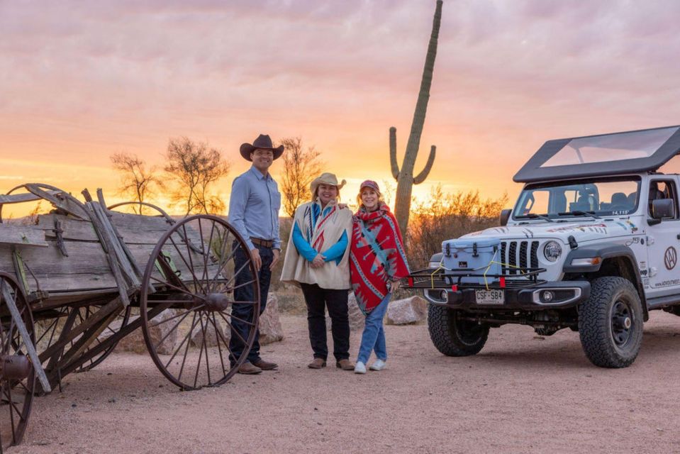 Scottsdale: Painted Sky Sunset Jeep Tour - Inclusions