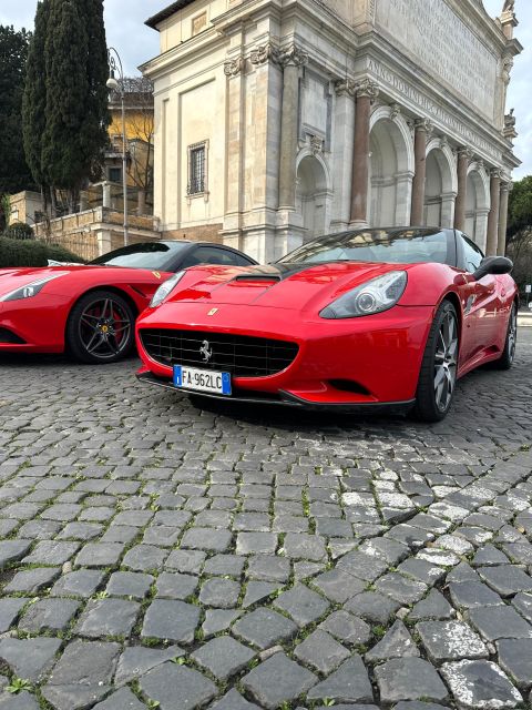Testdrive Ferrari Guided Tour of the Tourist Areas of Rome - Inclusions and Restrictions