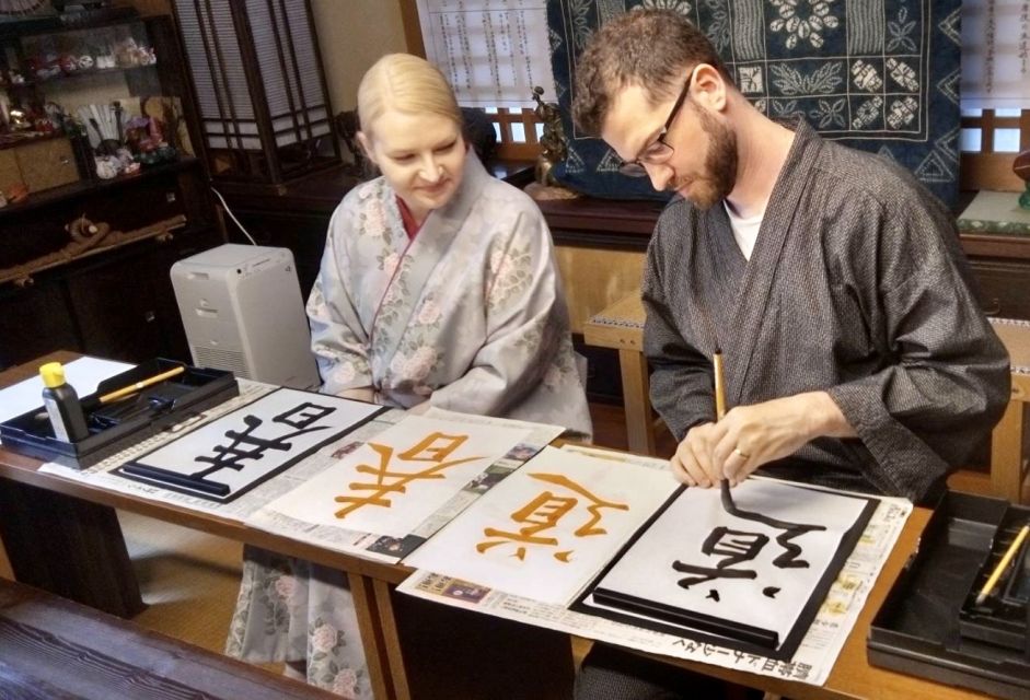 Calligraphy Experience With Simple Kimono in Okinawa - Common questions