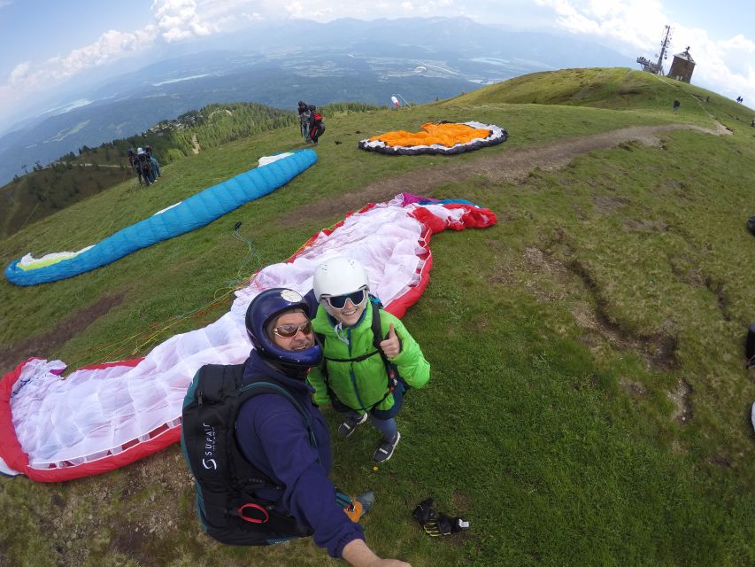 Carinthia/Ossiachersee: Paragliding 'Thermal Flight' - Logistics and Landing Area Information