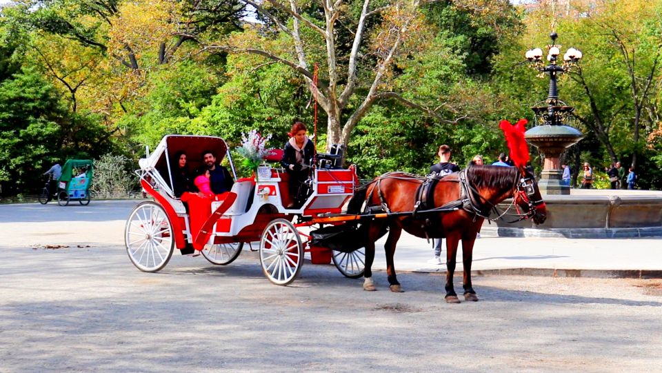 Central Park: Short Horse Carriage Ride (Up to 4 Adults) - Highlights