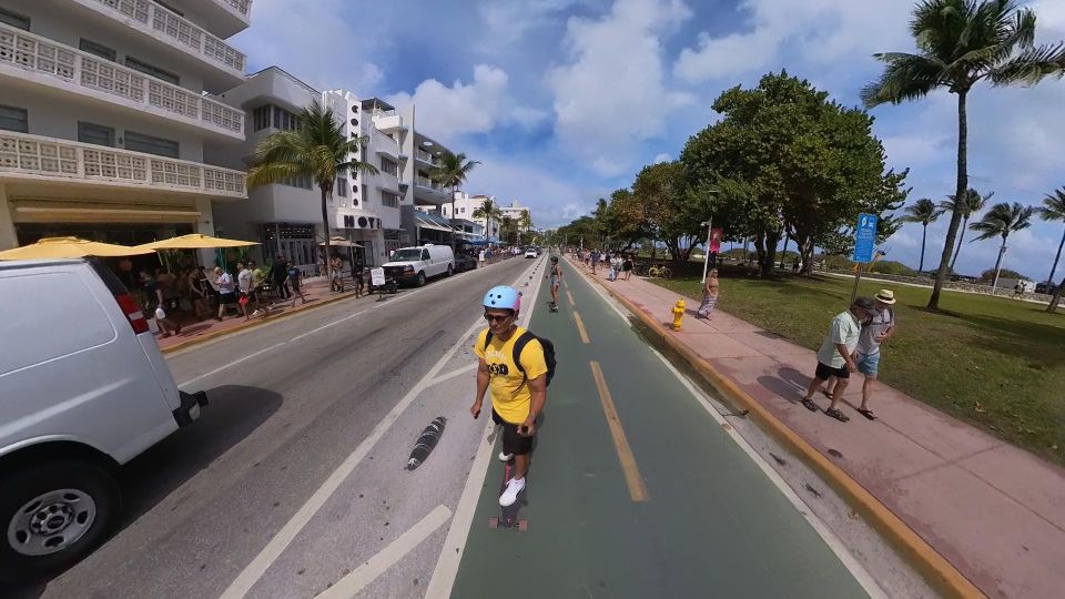 Electric Skateboarding Tours Miami Beach With Video - Booking Information and Options