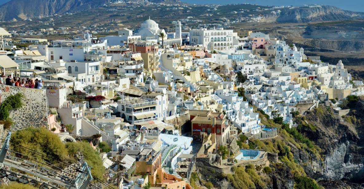 Fira: Walking Tour With Cable Car Ride - Directions