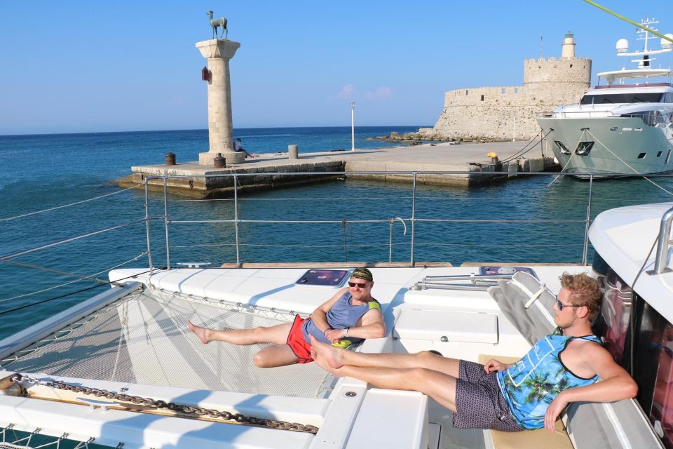 From Rhodes: Private Catamaran Cruise All Inclusive - Activity Details