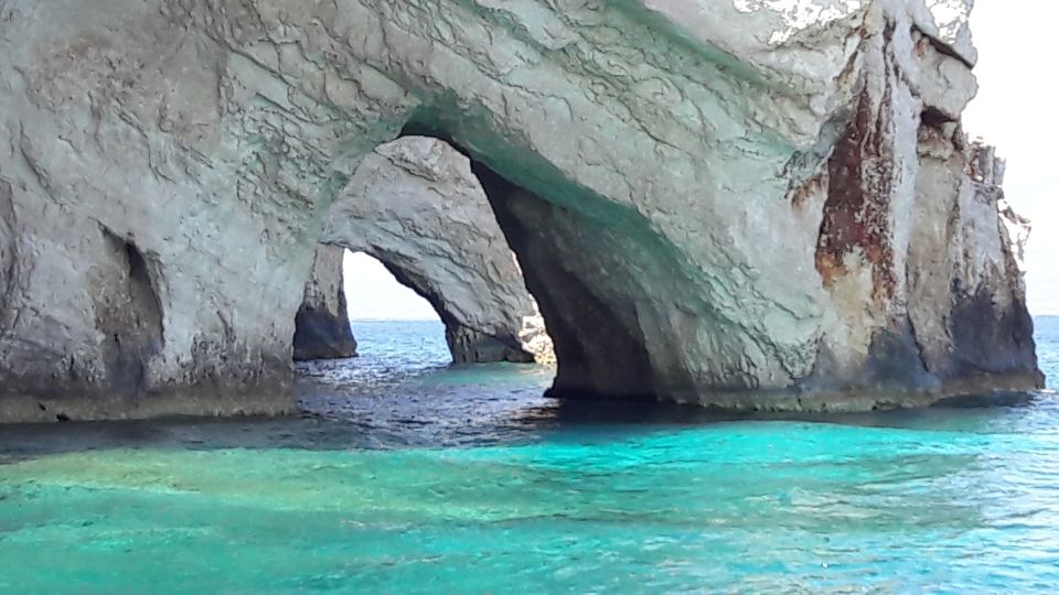 From St.Nikolaos: Boat Cruise to Navagio Beach & Blue Caves - Meeting Point & Pricing