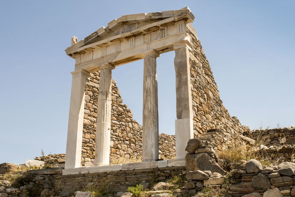 From the Cruise Ship Port: The Original Delos Guided Tour - Highlights