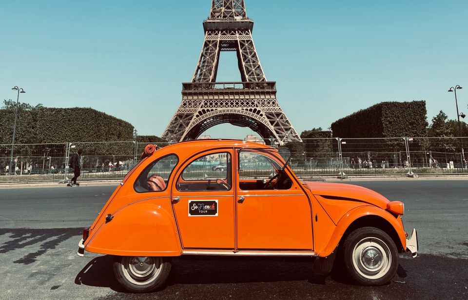 Guided Tour of Paris in Classic Convertible - Famous Streets Driven Through