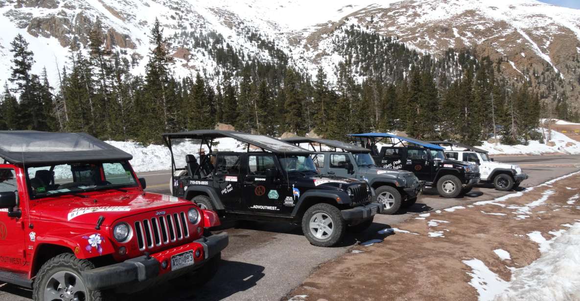 Jeep Tour - Pikes Peak or Bust - Additional Information