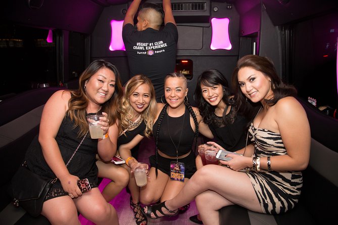 Las Vegas Pool or Night Club Crawl With Party Bus Experience - Customer Service and Refunds