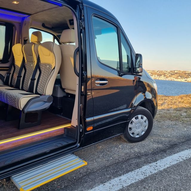 Mykonos Private VIP Minibus on Disposal up to 11 Passengers - Pricing and Inclusions