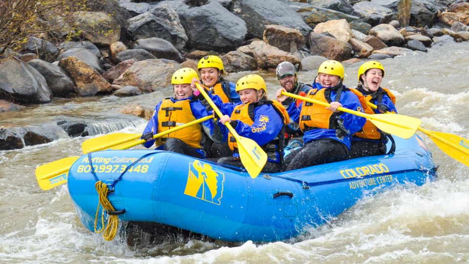 Near Denver: Clear Creek Intermediate Whitewater Rafting - Itinerary Overview