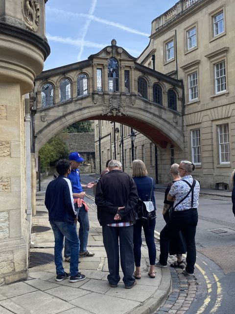 Oxford University: Walking Tour With Optional Christ Church - Meeting Point