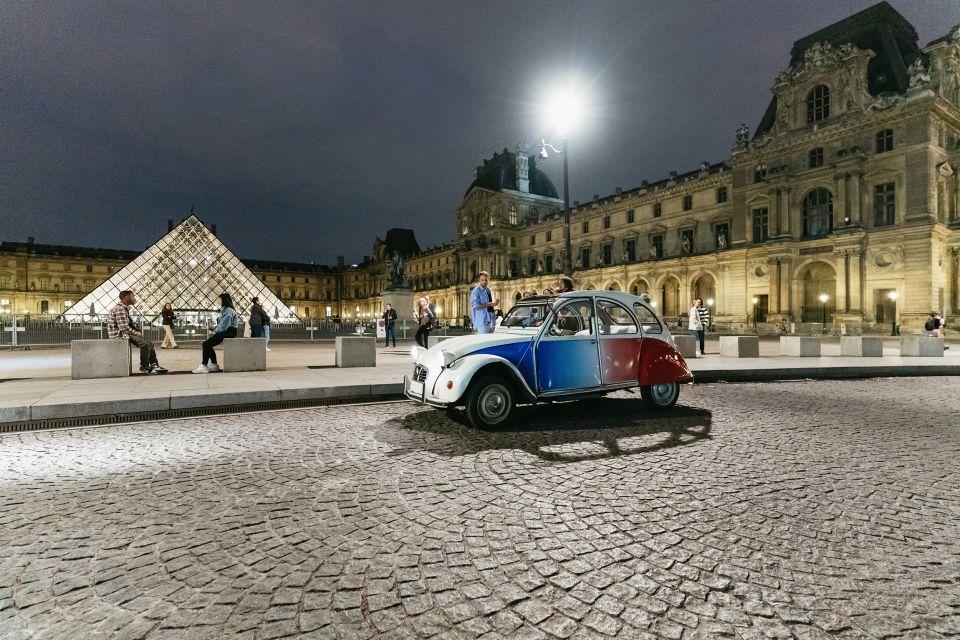 Paris: Discover Paris by Night in a Vintage Car With a Local - Important Information and Directions