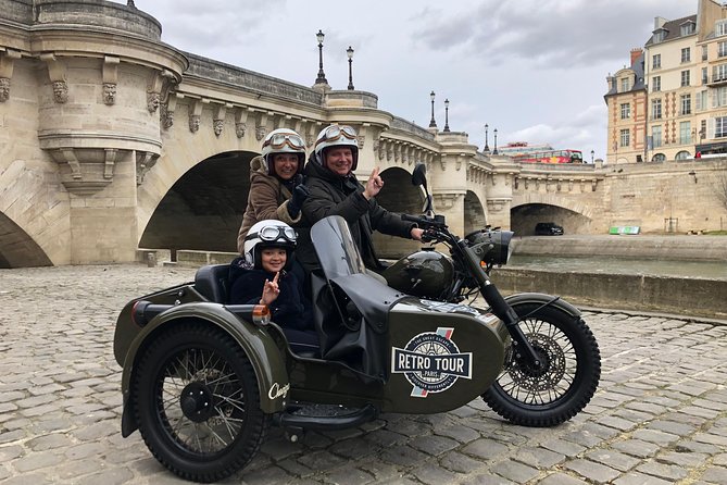 Paris & Versailles Exclusive Vintage Full Day Tour on a Sidecar - Booking Information