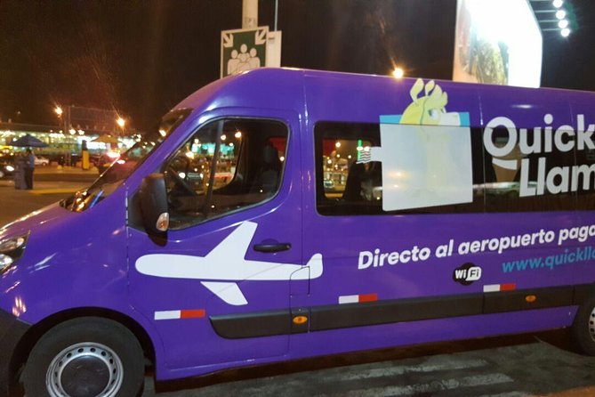 Quickllama: Door-To-Door Transfer From Lima Airport to Miraflores - Directions