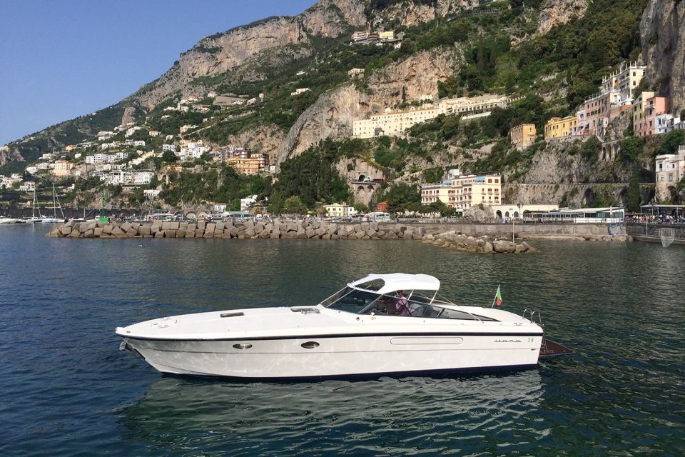 Salerno: Amalfi Coast Private Boat Excursion - Important Booking Information