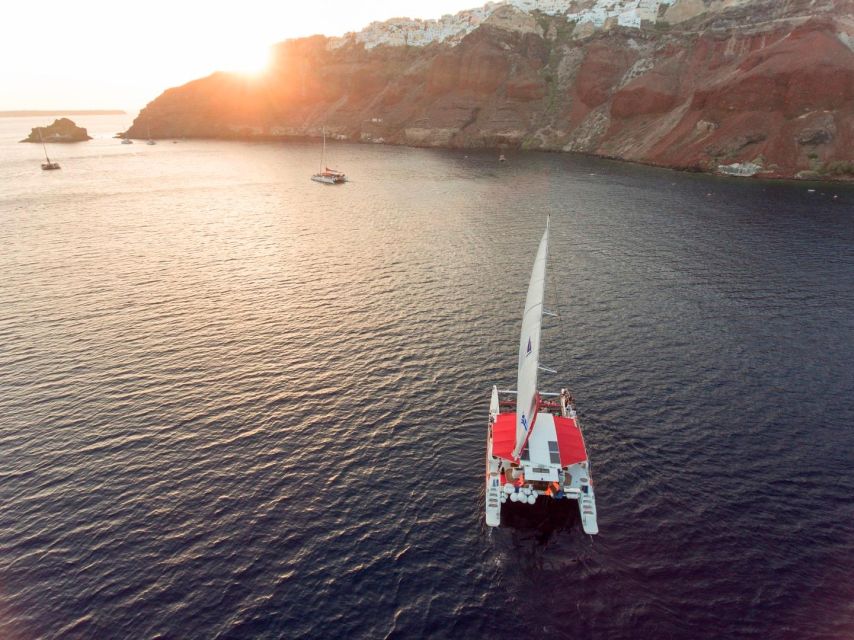 Santorini: Cruise Catamaran With BBQ & Drinks Day of Sunset - Directions