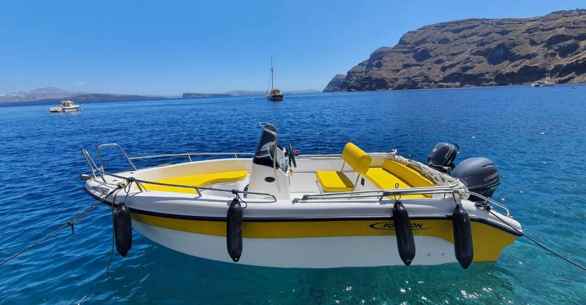 Santorini: License Free Boat - Common questions