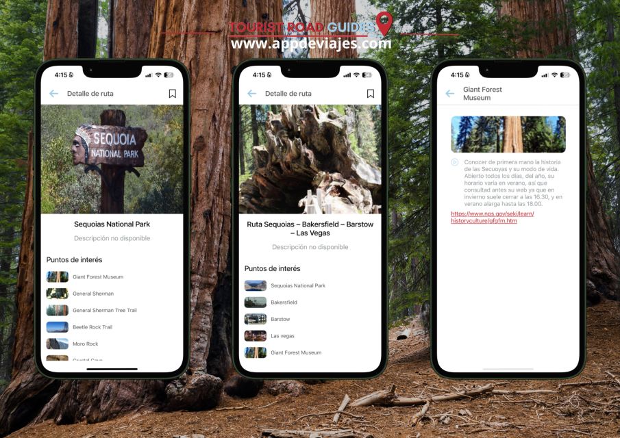 Sequoias National Park Self-Guided App With Audioguide - Common questions