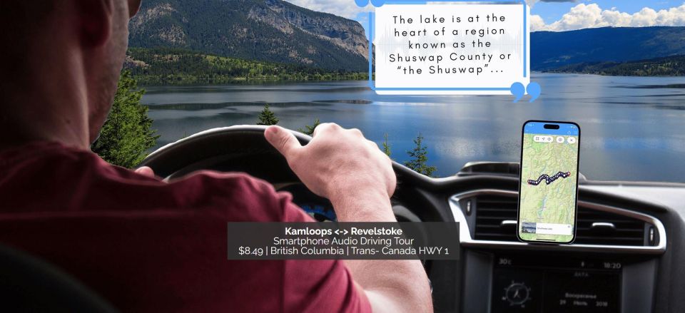 Between Kamloops & Revelstoke: Smartphone Audio Driving Tour - Common questions