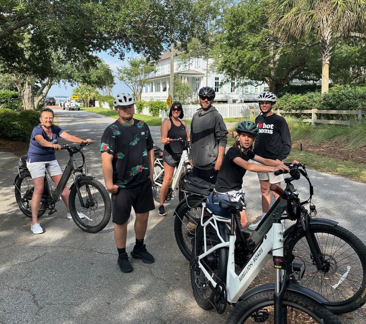 Charleston: Film & OBX Locations E-Bike Tour - Directions