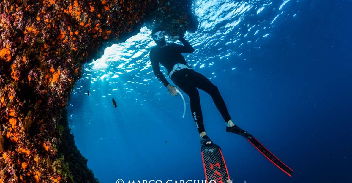 Freediving in the Wild of the Amalfi Coast/Capri/Sorrento: - Duration