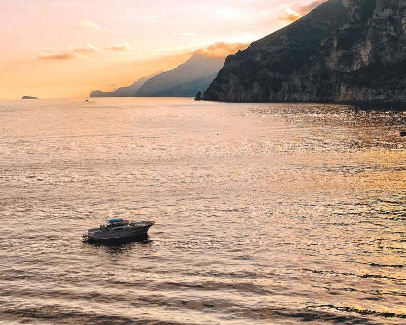 From Positano/Praiano: 1h 30 Min Private Sunset Cruise - Important Reminders