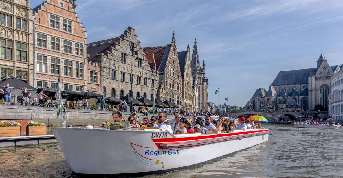 Ghent: Hop on Hop off Water-Tramway - Directions