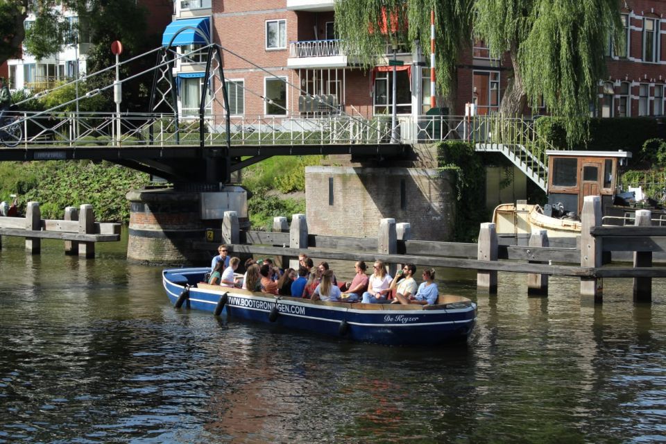 Groningen: Open Boat City Canal Cruise - Tour Inclusions