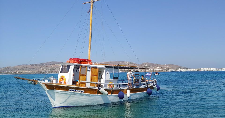 Kaiki Cruise to Antiparos & Despotiko Including BBQ Lunch - Common questions
