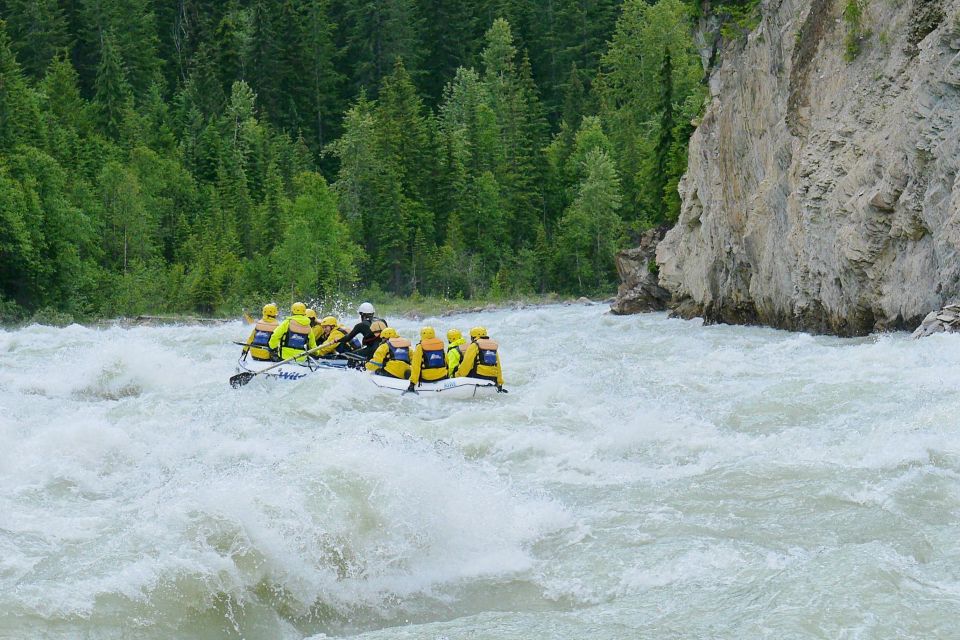 Kicking Horse River: Maximum Horsepower Double Shot Rafting - What to Bring and Not Allowed