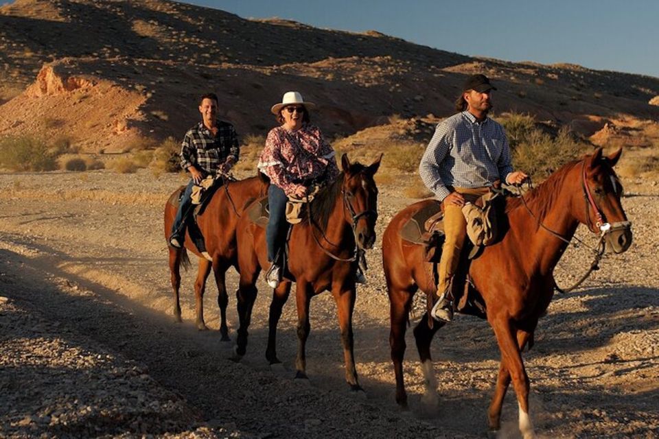 Las Vegas: Sunset Horseback Riding Tour With BBQ Dinner - Restrictions and Important Information