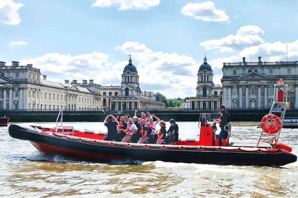 London: Private Speedboat Hire Through the Heart of the City - Meeting Point and Important Information