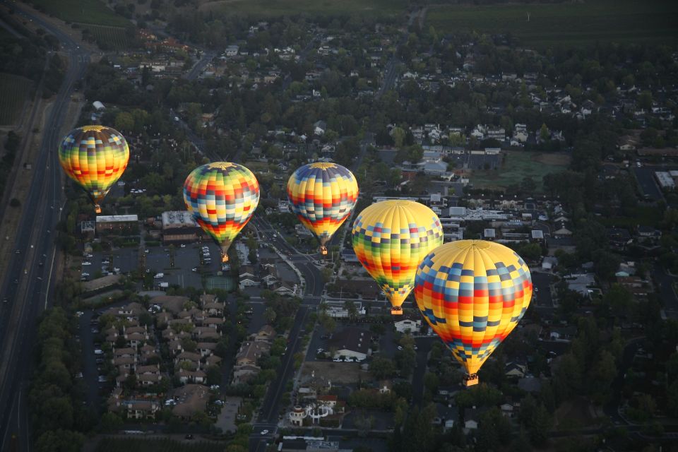 Napa Valley: Hot Air Balloon Adventure - Directions